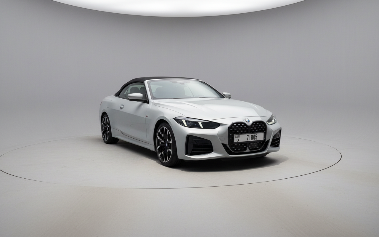 Rent BMW 430I Convertible 2025 Grey 71805O or similar