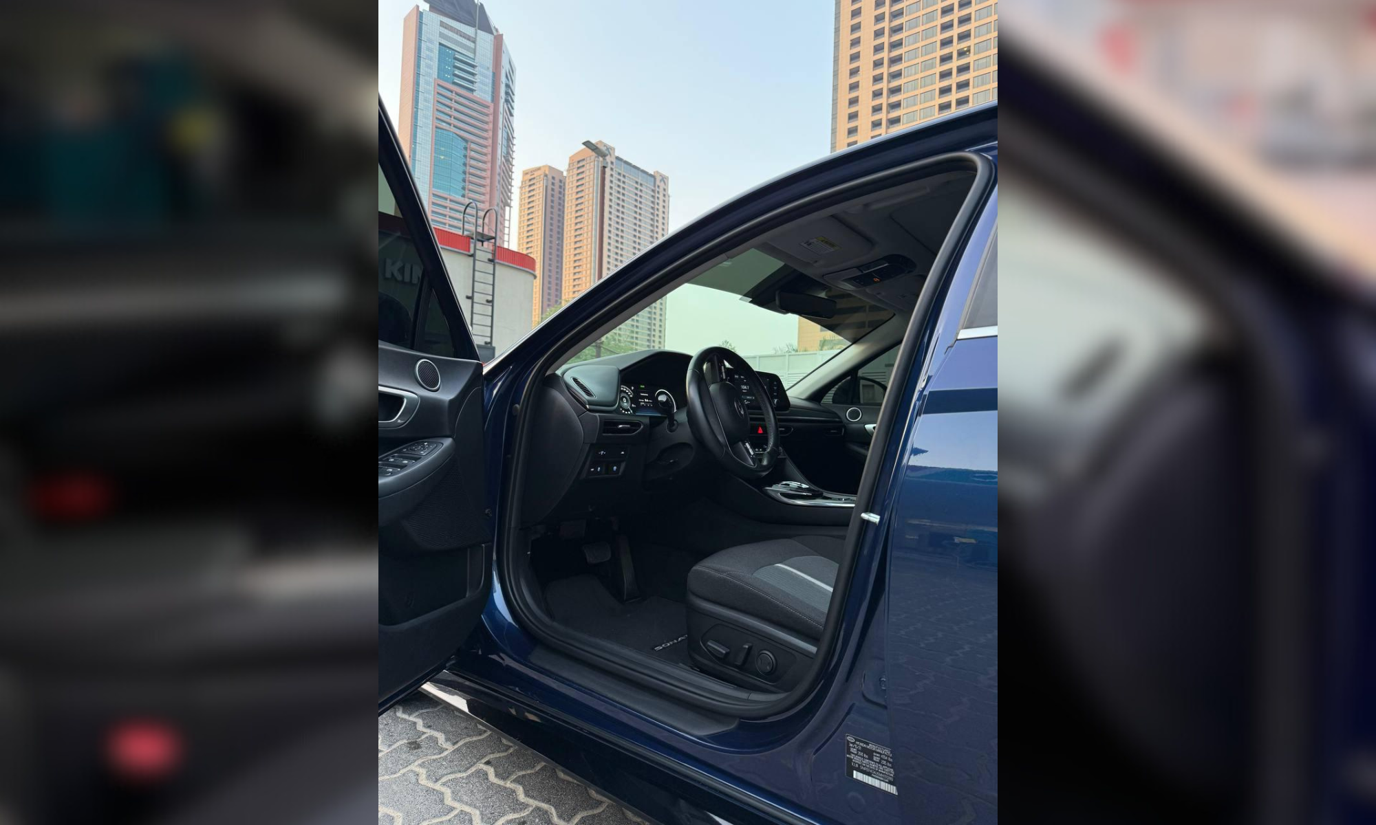 Rent Hyundai Sonata 2021 Dark Blue 37015BB or similar