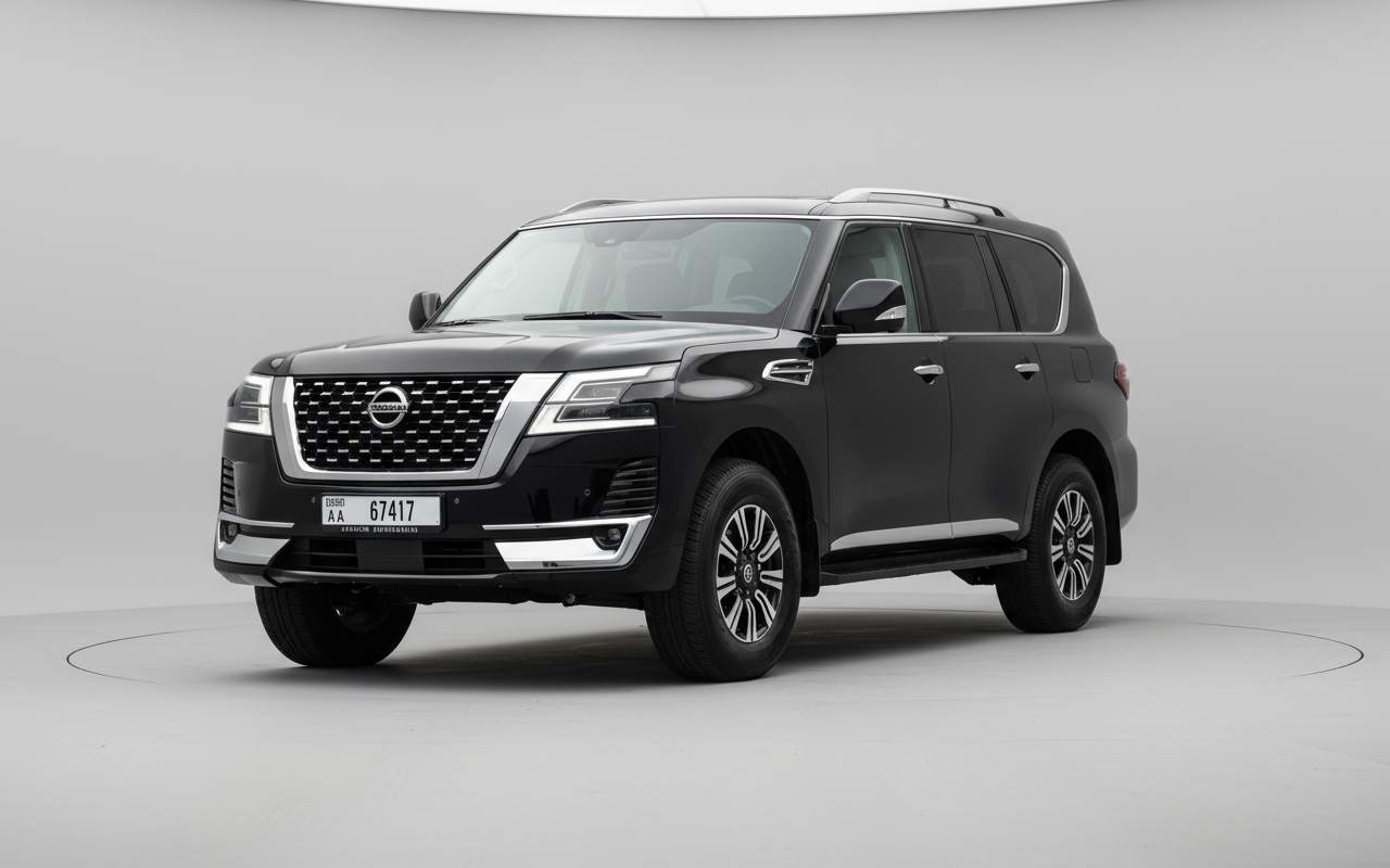 Rent Nissan Patrol 2024 Black 67417AA V6 or similar