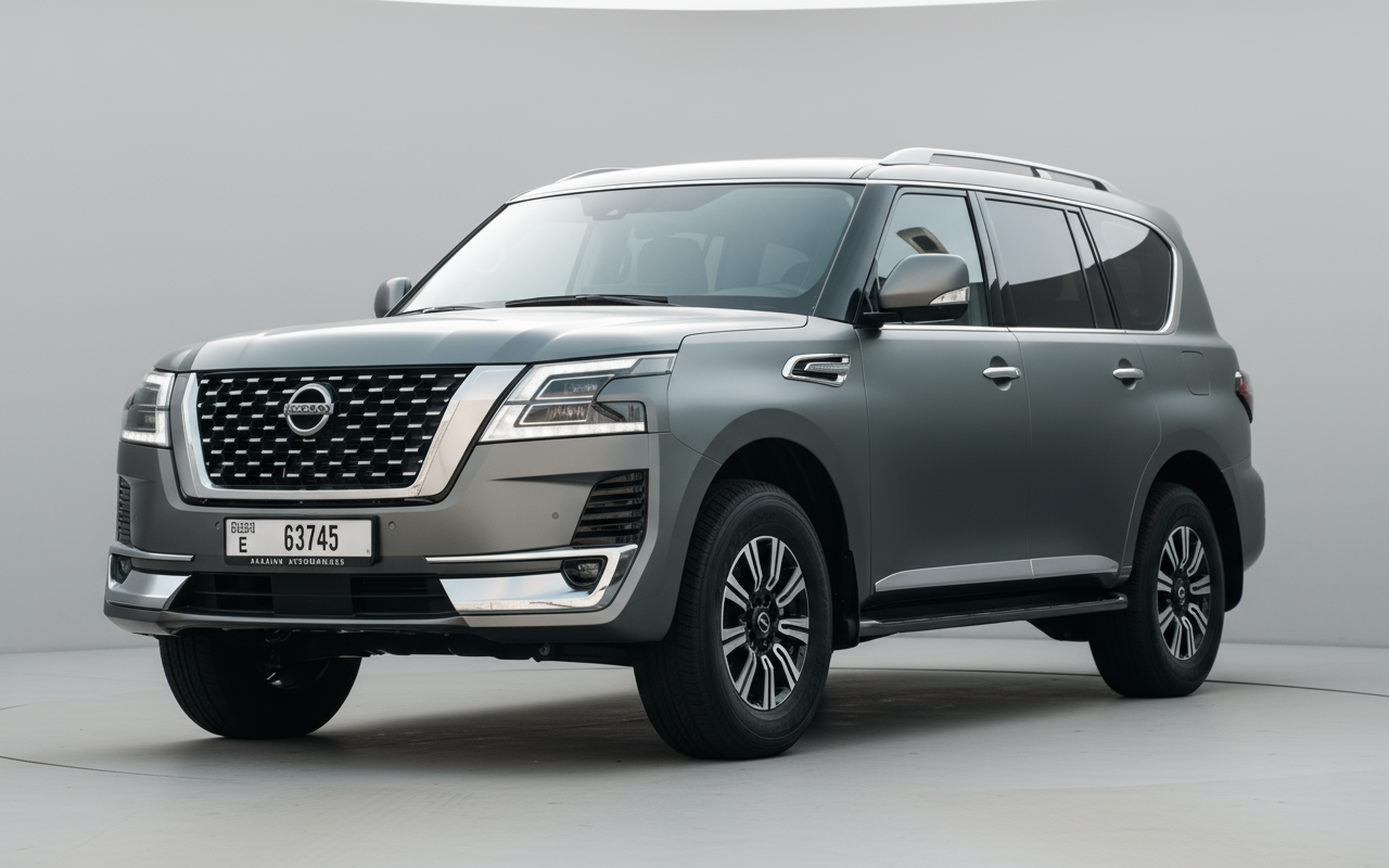 Rent Nissan Patrol 2024 Grey 63745E V6 or similar