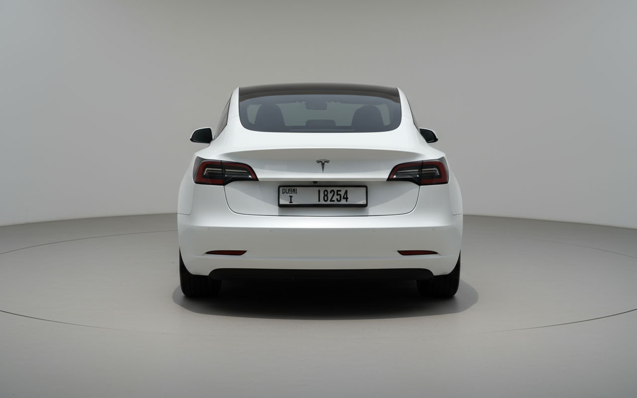 Rent Tesla Model 3 2023 White 18254I or similar
