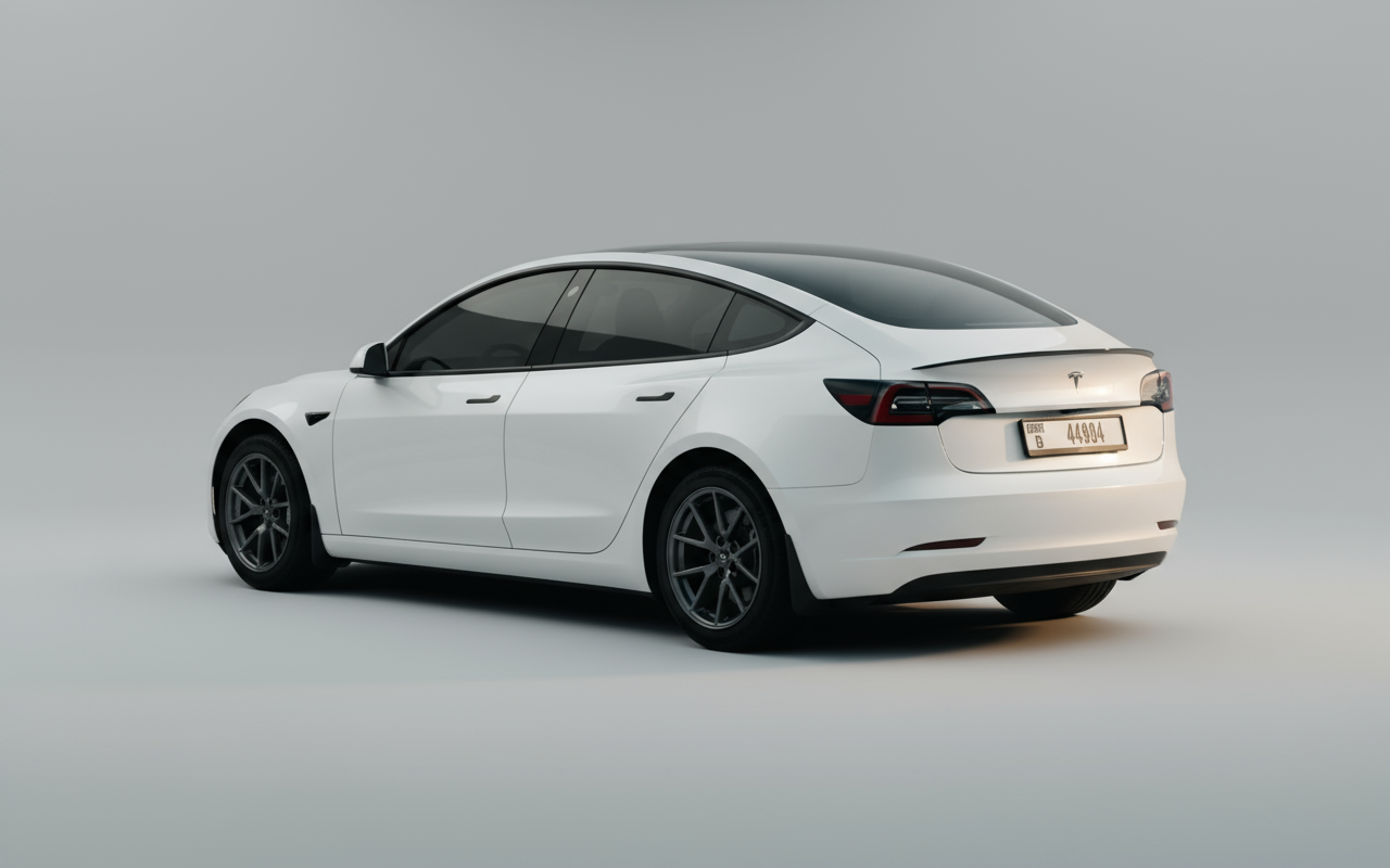 Rent Tesla Model 3 2023 White 44984B or similar