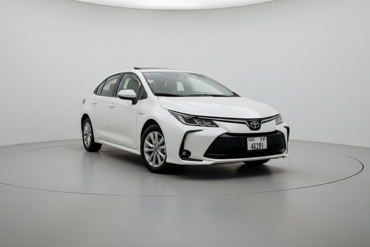 Rent Toyota Corola 2025 White 46281FF or similar