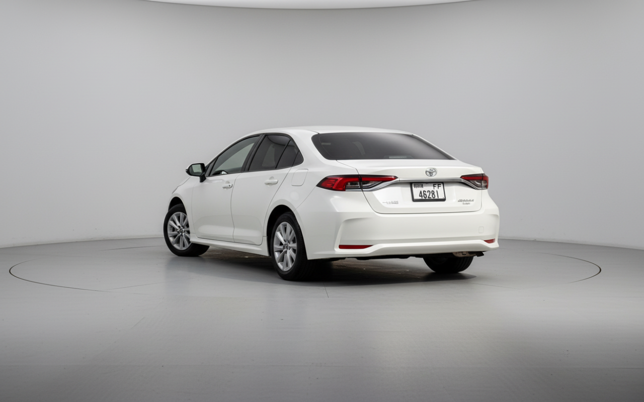 Rent Toyota Corola 2025 White 46281FF or similar