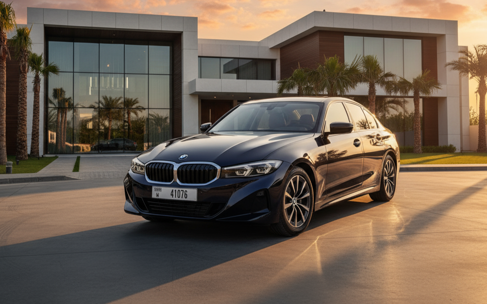Rent BMW 318 2025 Black 41076I or similar