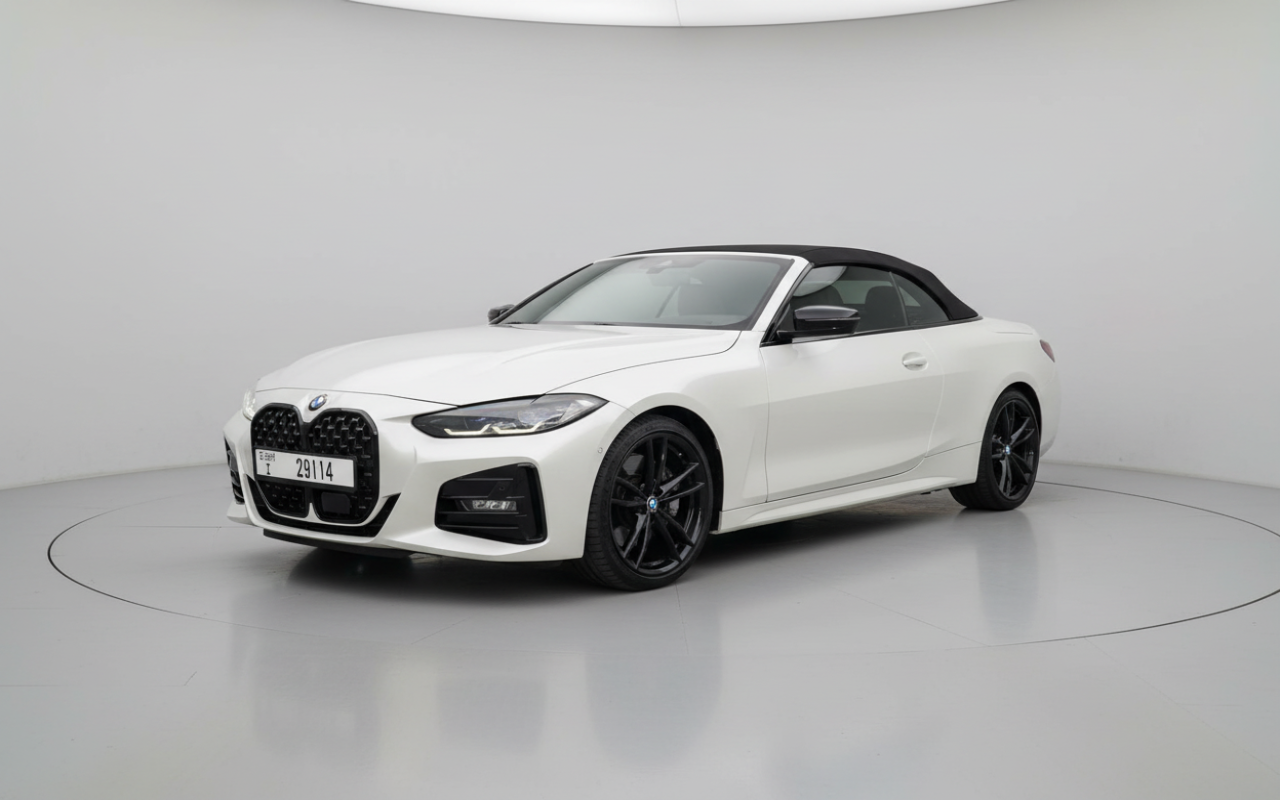 Rent BMW 430I Convertible 2022 White 29114I or similar