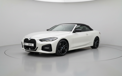 Rent BMW 430I Convertible 2022 White 29114I or similar