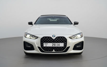 Rent BMW 430I Convertible 2022 White 29114I or similar