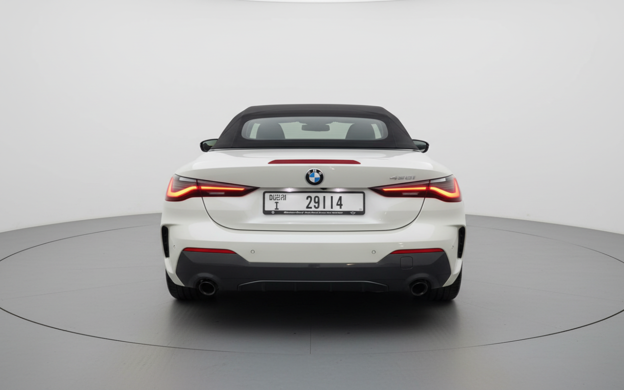 Rent BMW 430I Convertible 2022 White 29114I or similar