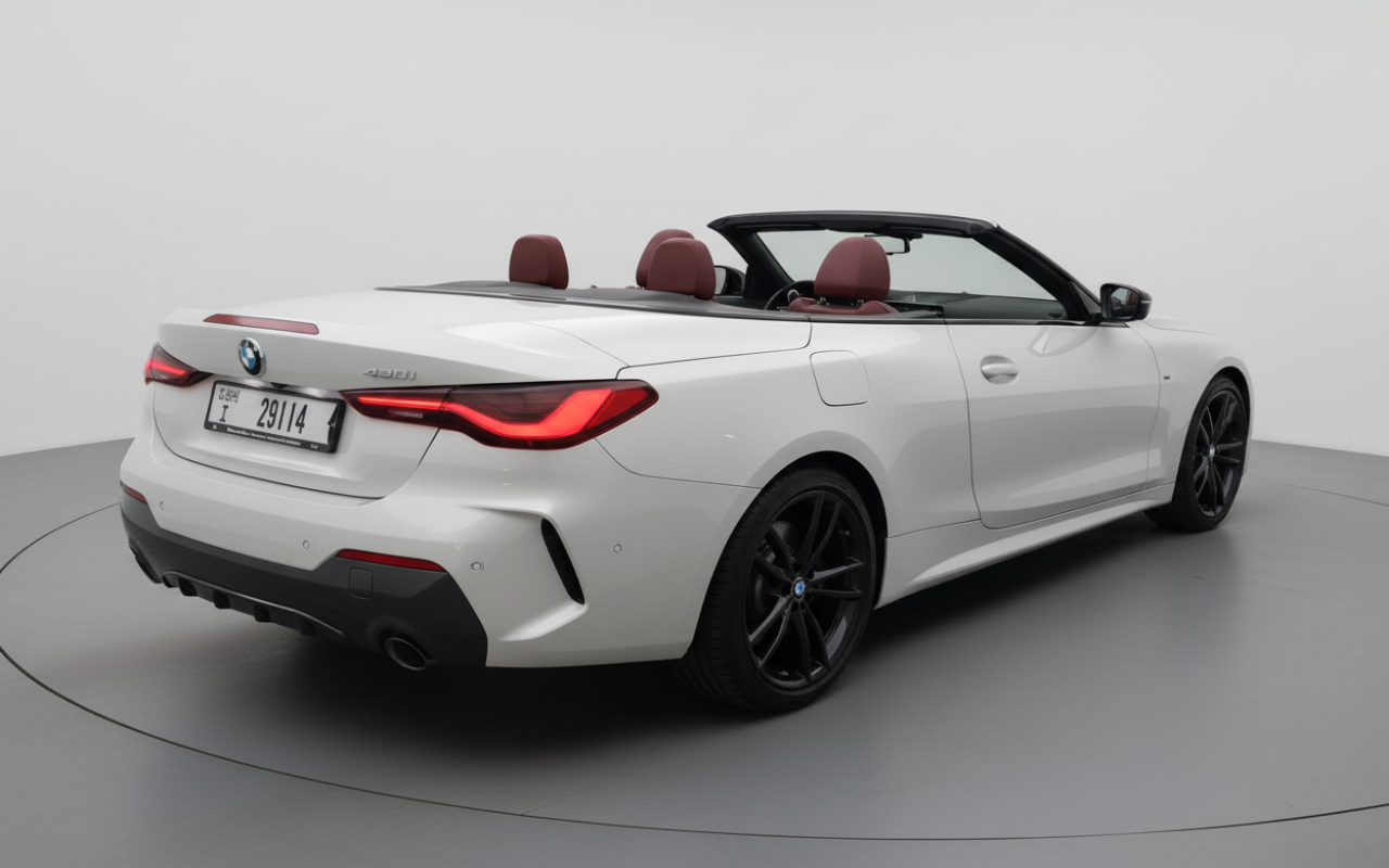 Rent BMW 430I Convertible 2022 White 29114I or similar