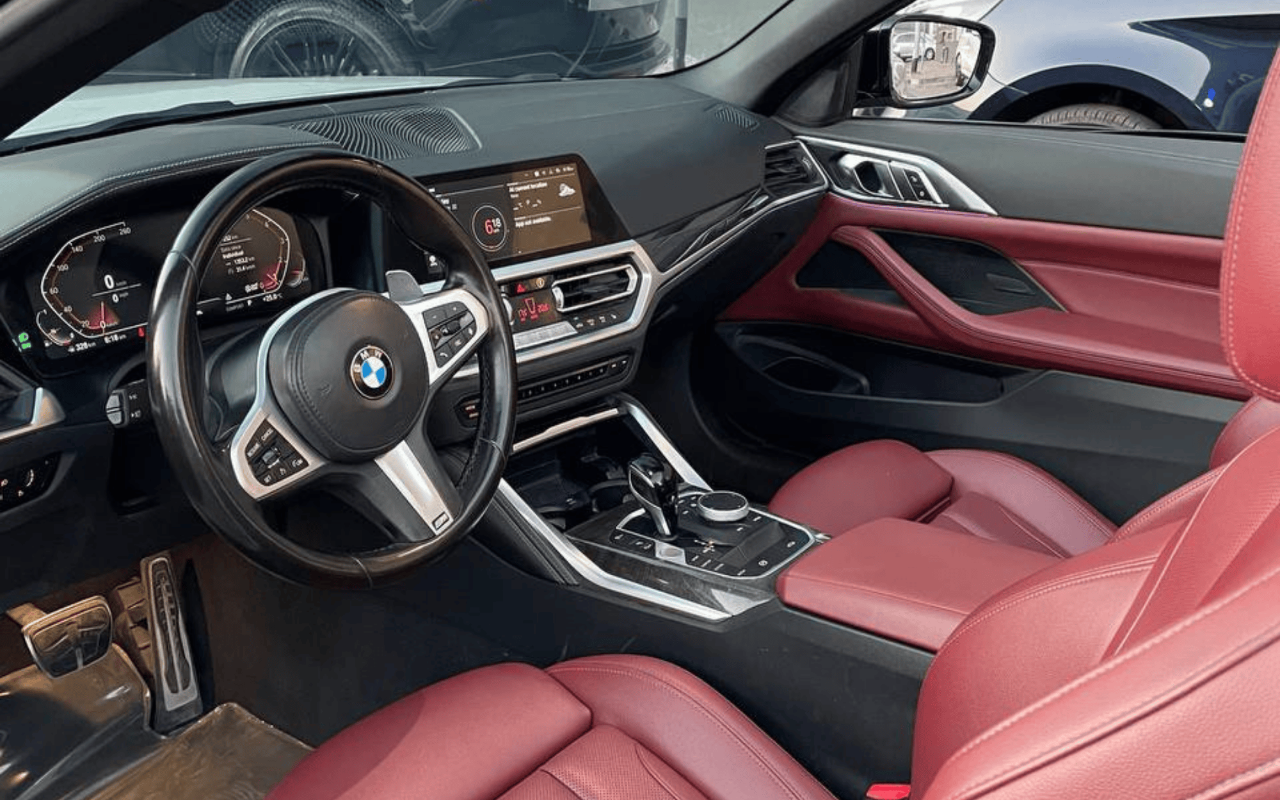 Rent BMW 430I Convertible 2022 White 29114I or similar