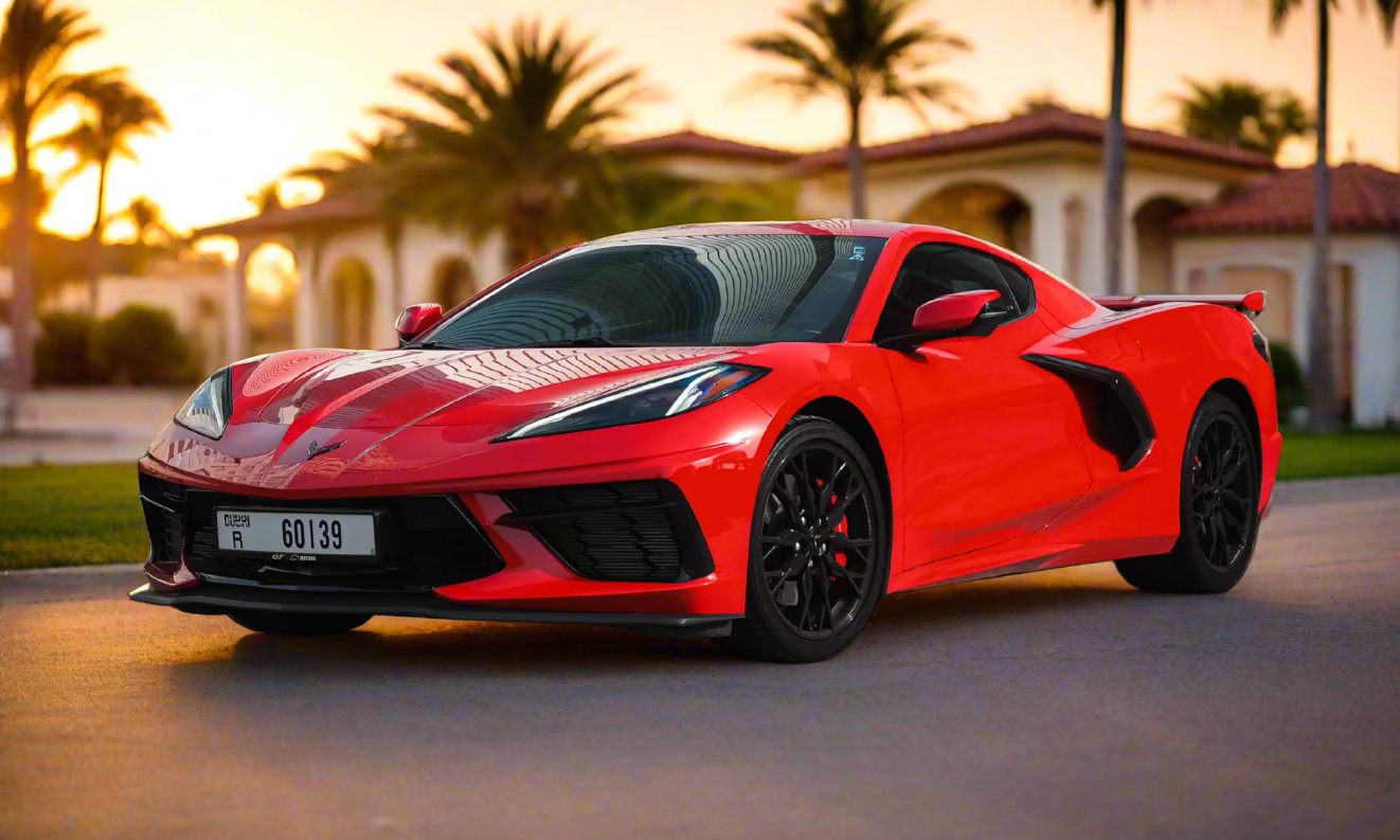 Rent Chevrolet Corvette 2025 Red 60139R or similar