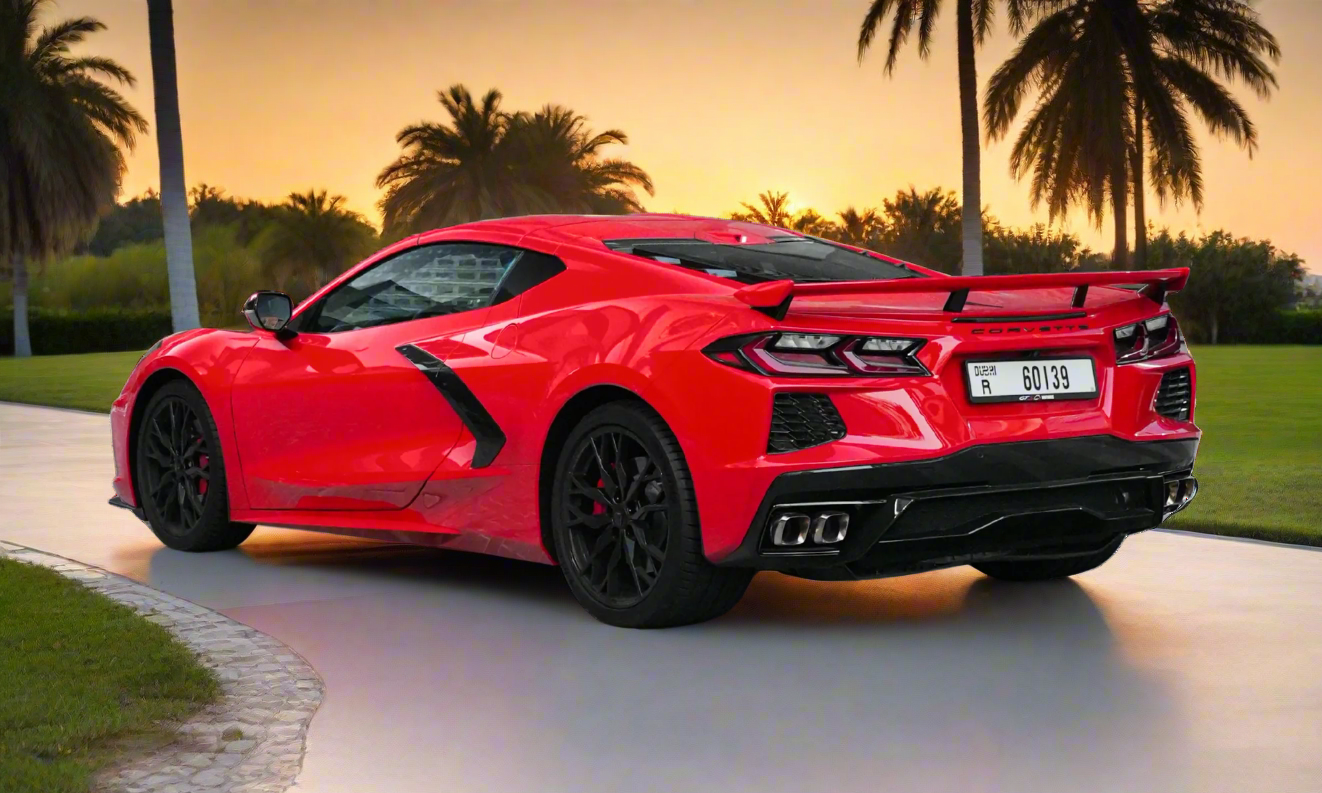 Rent Chevrolet Corvette 2025 Red 60139R or similar