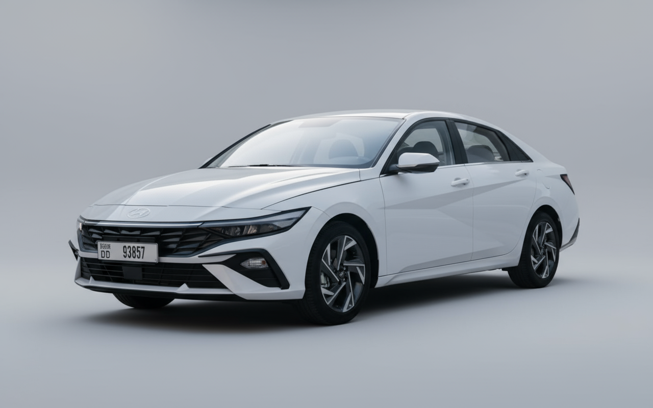 Rent Hyundai Elantra 2025 White 59782F or similar