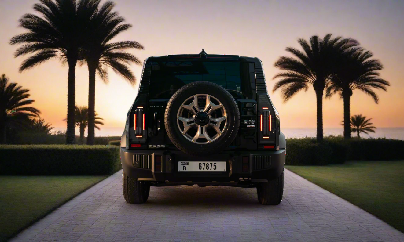 Rent Jetour T2 2024 Black 67875R or similar