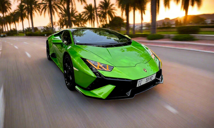 Rent Lamborghini Huracan Tecnica 2023 Green 53192EE or similar
