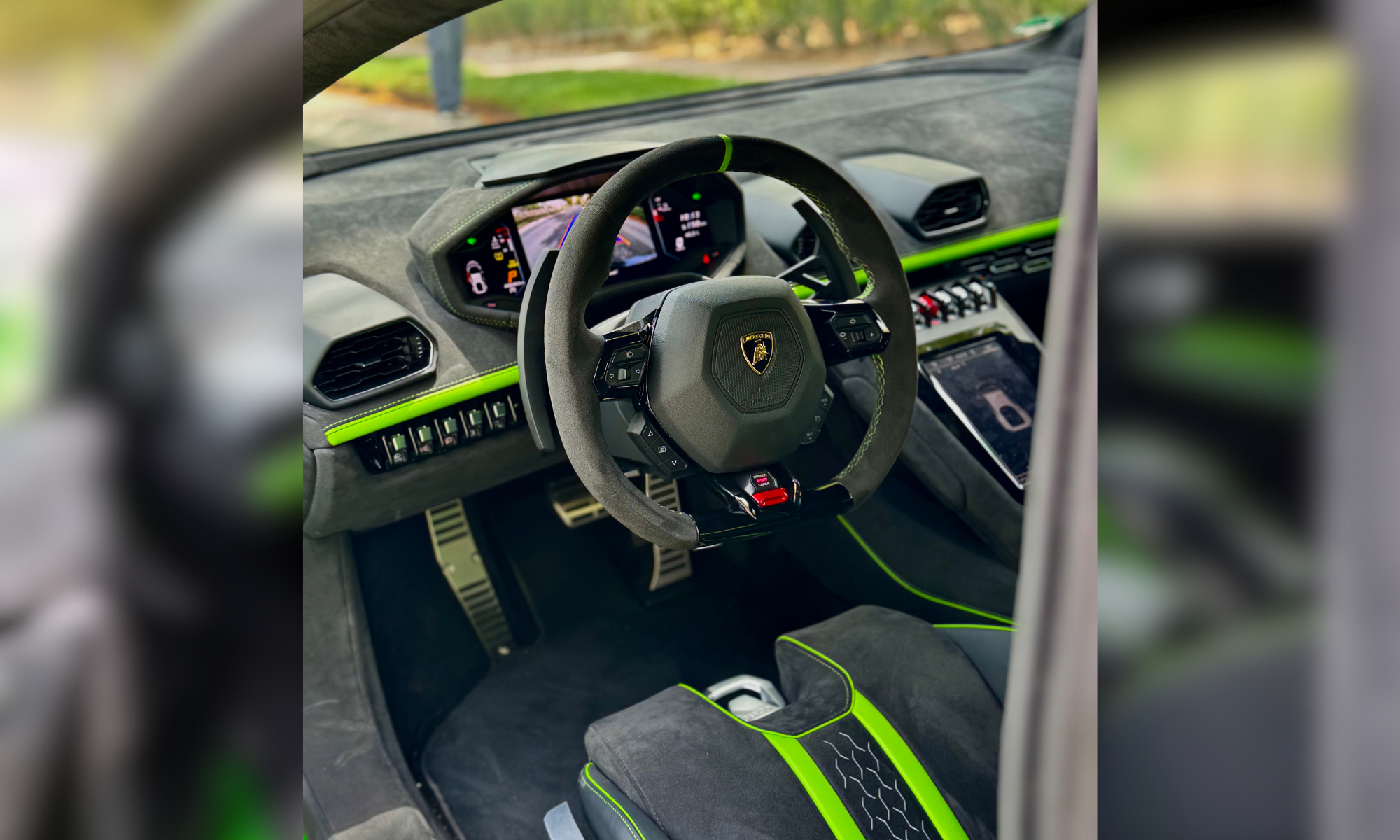 Rent Lamborghini Huracan Tecnica 2023 Green 53192EE or similar