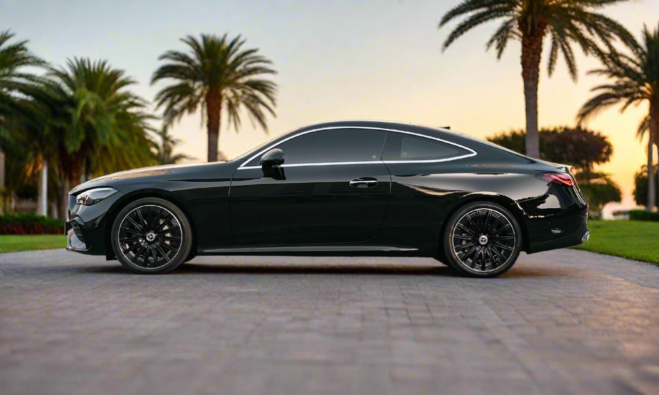 Rent Mercedes-Benz CLE200 2024 Black 62183M or similar