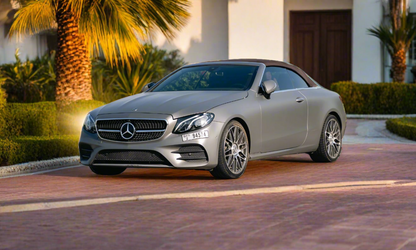 Rent Mercedes-Benz E450 Convertible 2020 Grey 94574Z or similar