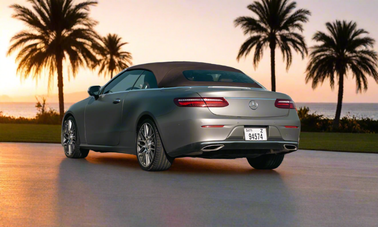 Rent Mercedes-Benz E450 Convertible 2020 Grey 94574Z or similar