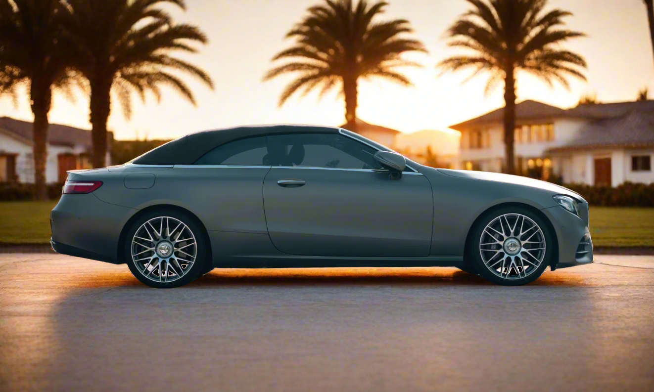 Rent Mercedes-Benz E450 Convertible 2020 Grey 94574Z or similar