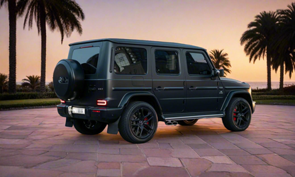 Rent Mercedes-Benz G63 AMG 2023 Black 89164B or similar