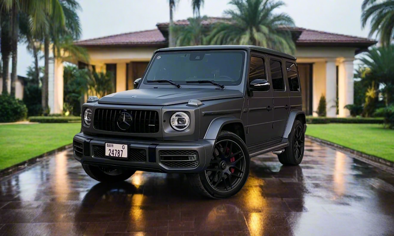 Rent Mercedes-Benz G63 AMG 2023 Grey 24787G or similar