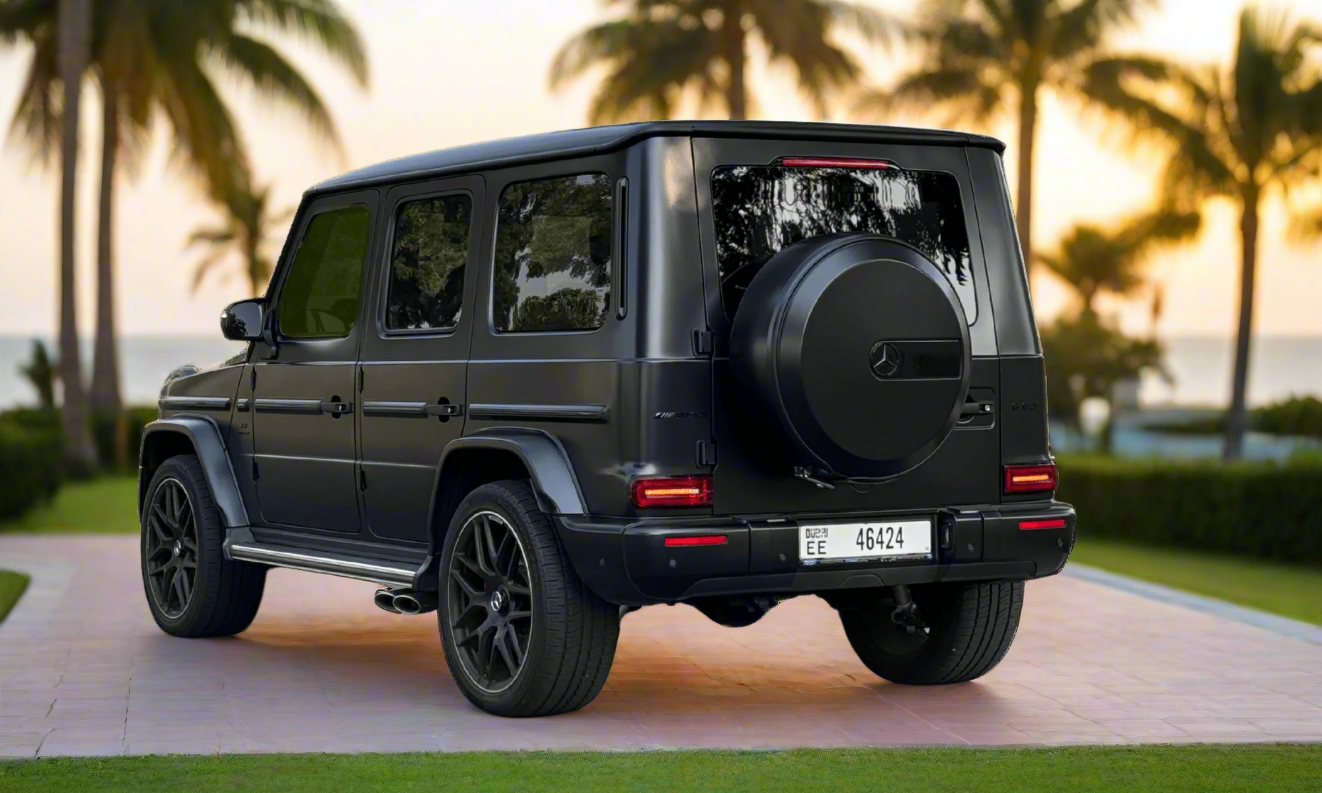 Rent Mercedes-Benz G63 AMG 2024 Black 46424EE or similar