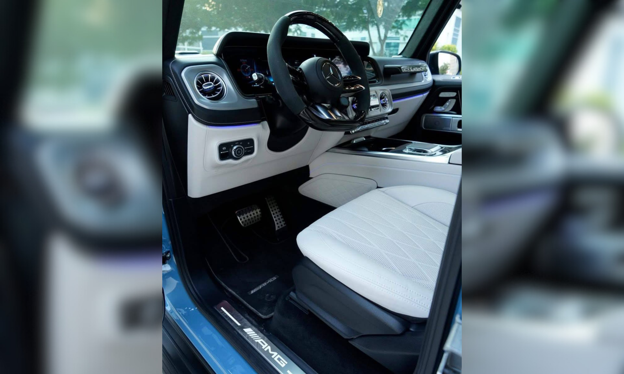 Rent Mercedes-Benz G63 AMG 2025 Blue 6323V or similar