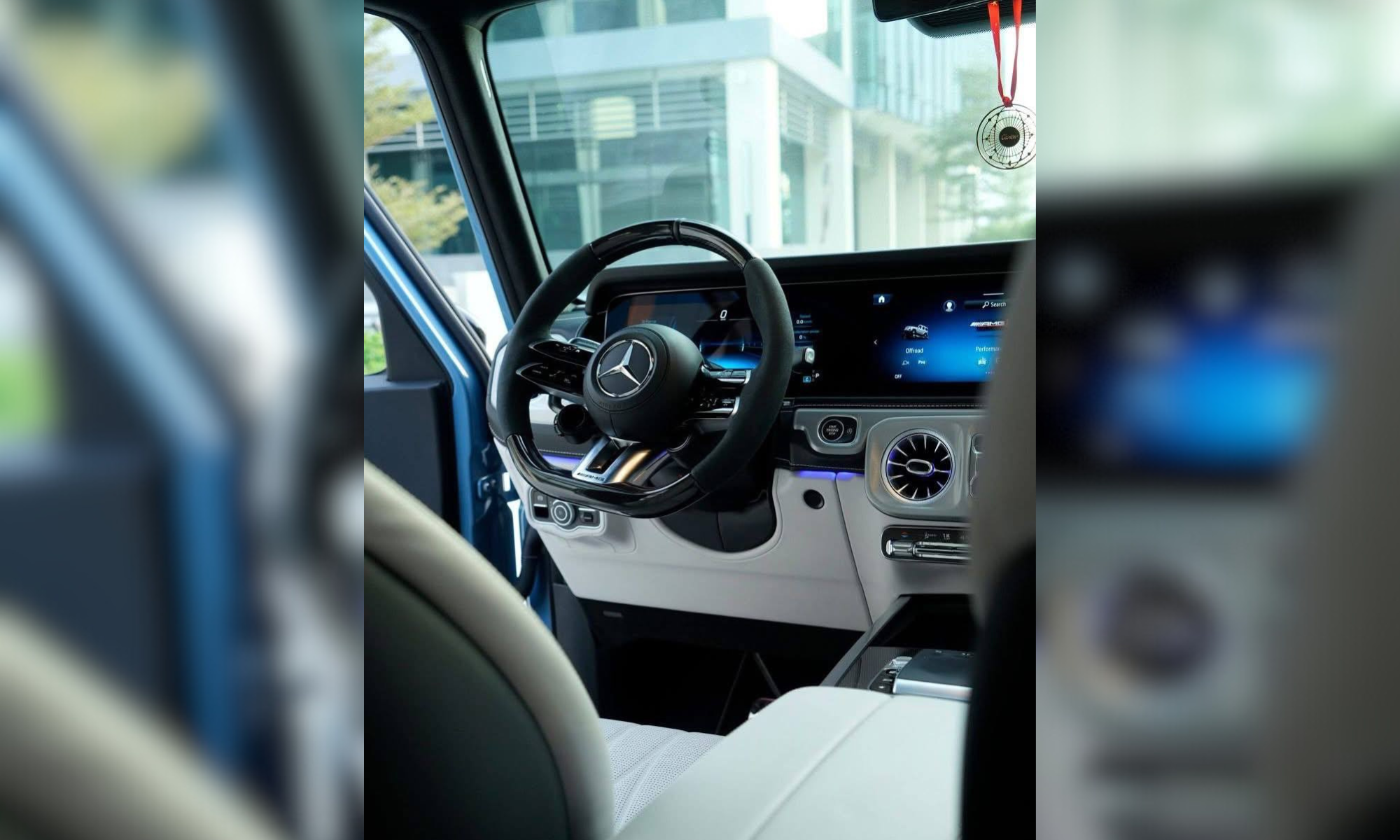 Rent Mercedes-Benz G63 AMG 2025 Blue 6323V or similar