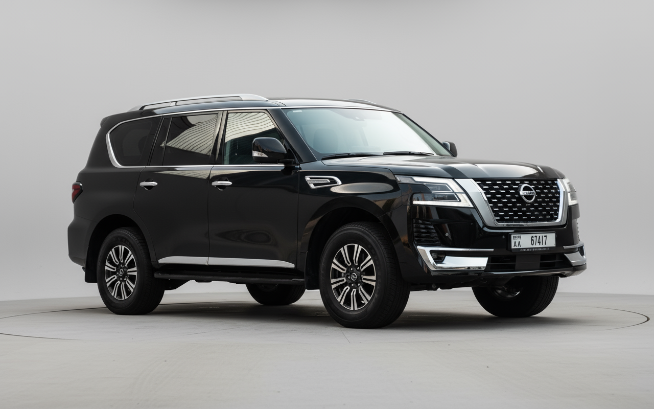 Rent Nissan Patrol 2022 Black 52898E V6 or similar