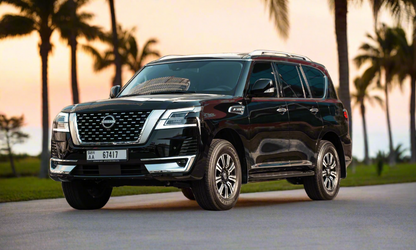 Rent Nissan Patrol 2024 Black 67417AA V6 or similar