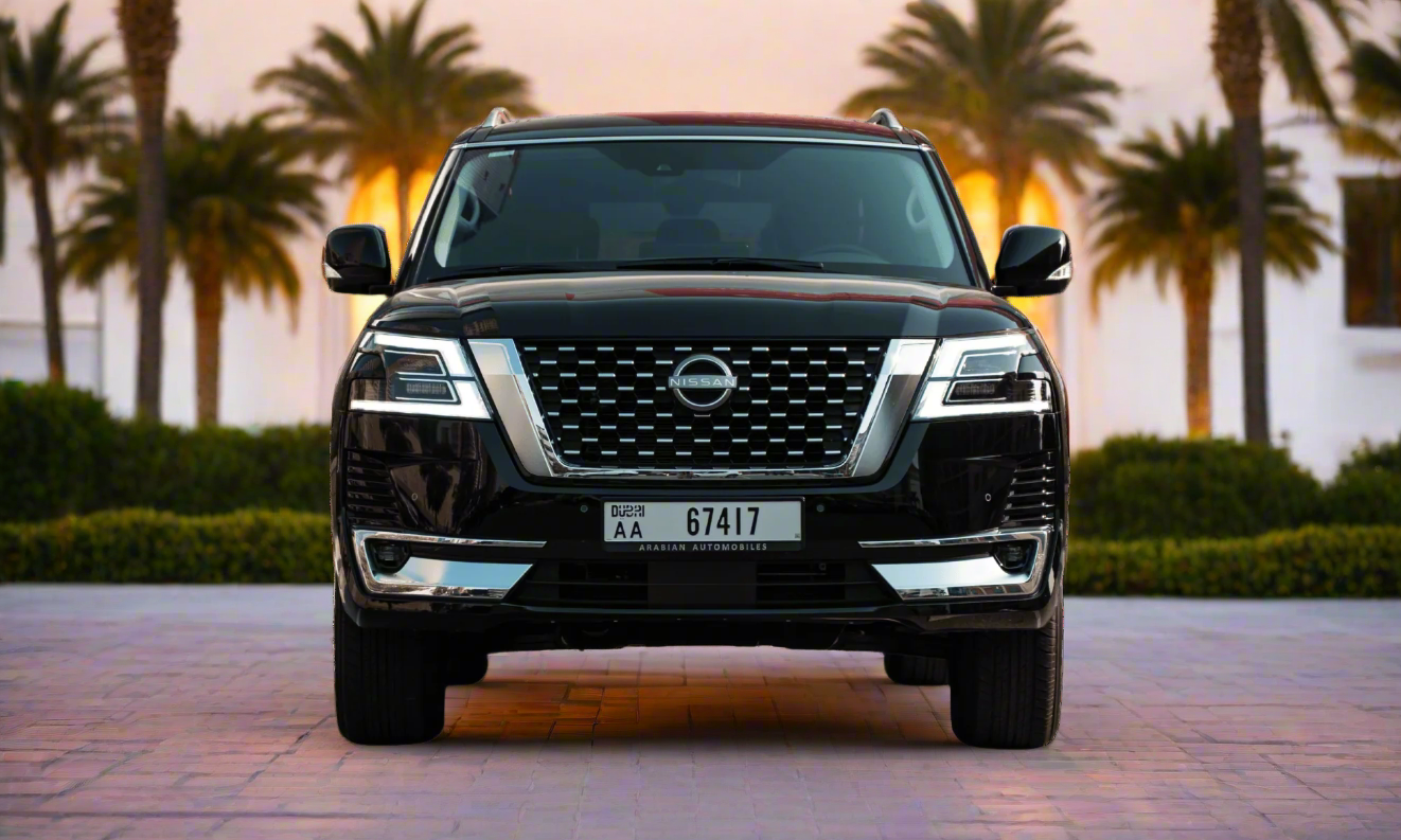 Rent Nissan Patrol 2024 Black 67417AA V6 or similar