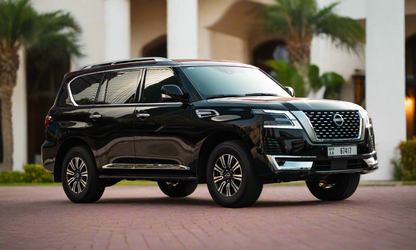 Rent Nissan Patrol 2024 Black 67417AA V6 or similar
