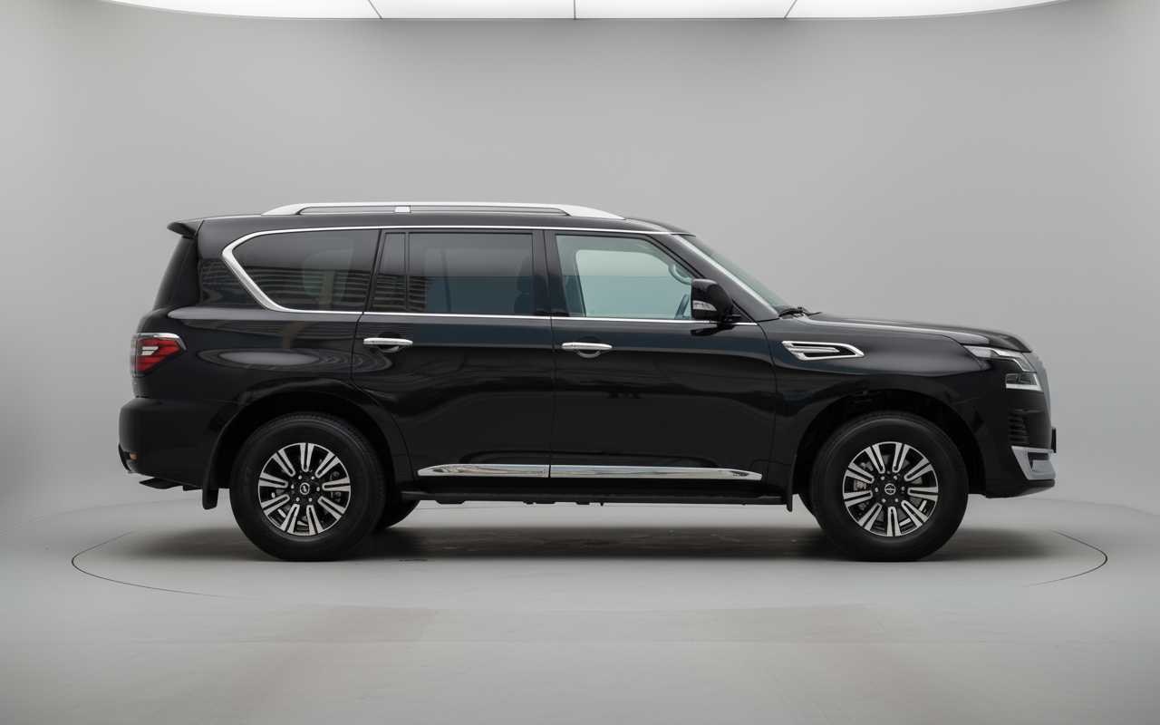 Rent Nissan Patrol 2024 Black 67417AA V6 or similar