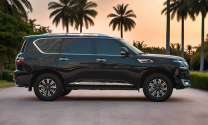Rent Nissan Patrol 2024 Black 67417AA V6 or similar