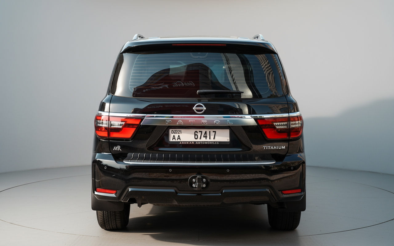 Rent Nissan Patrol 2024 Black 67417AA V6 or similar
