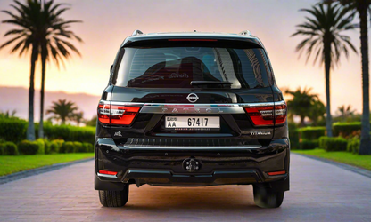 Rent Nissan Patrol 2024 Black 67417AA V6 or similar
