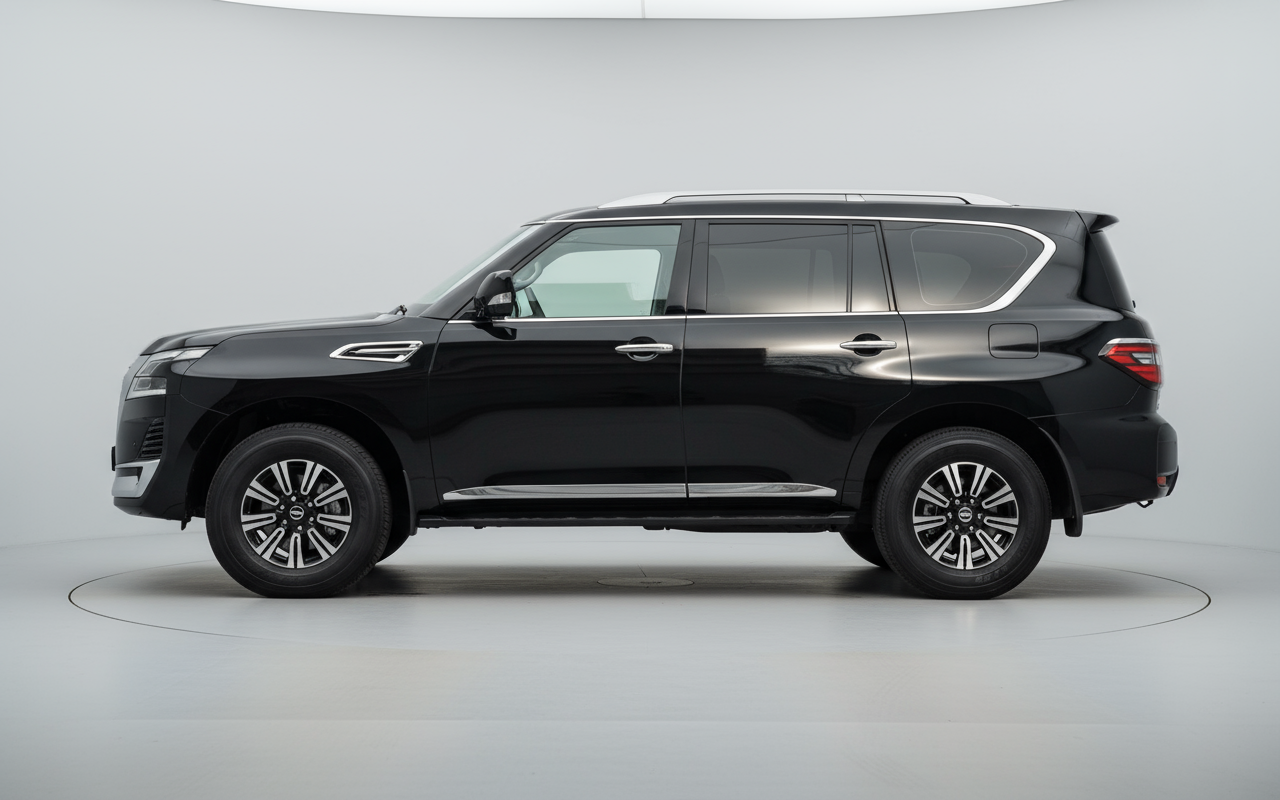 Rent Nissan Patrol 2024 Black 67417AA V6 or similar