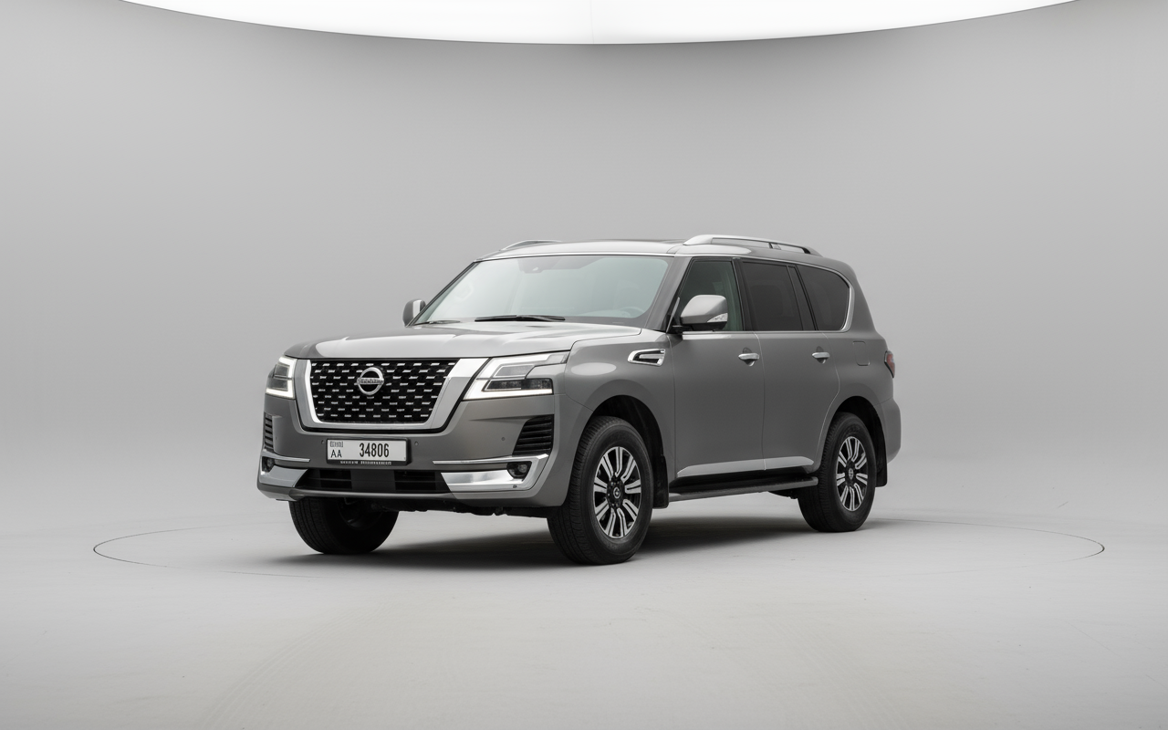 Rent Nissan Patrol 2024 Grey 34806AA V6 or similar
