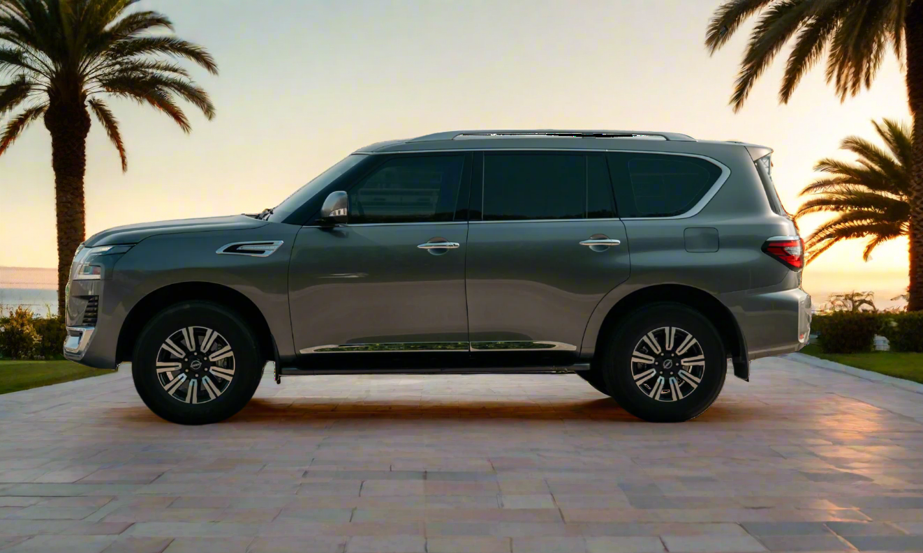 Rent Nissan Patrol 2024 Grey 34806AA V6 or similar