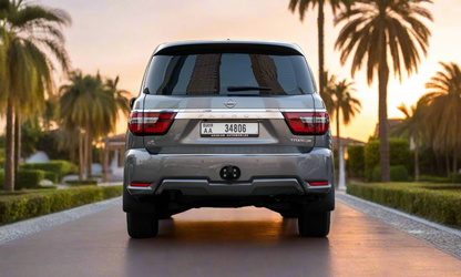 Rent Nissan Patrol 2024 Grey 34806AA V6 or similar