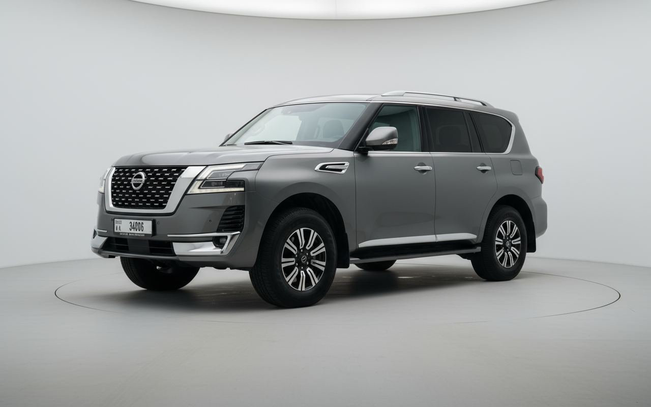 Rent Nissan Patrol 2024 Grey 34806AA V6 or similar