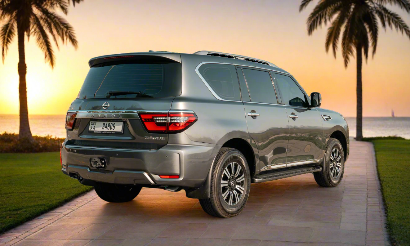 Rent Nissan Patrol 2024 Grey 34806AA V6 or similar