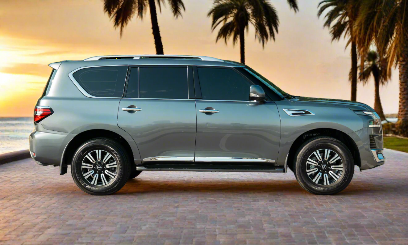 Rent Nissan Patrol 2024 Grey 34806AA V6 or similar