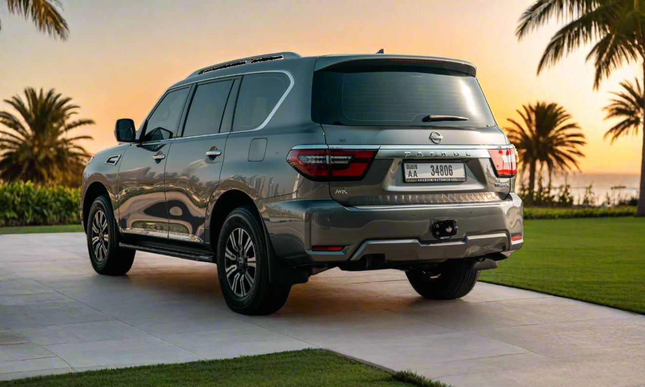 Rent Nissan Patrol 2024 Grey 34806AA V6 or similar