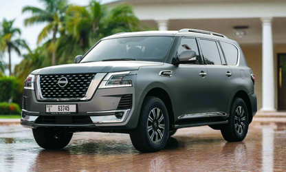 Rent Nissan Patrol 2024 Grey 63745E V6 or similar