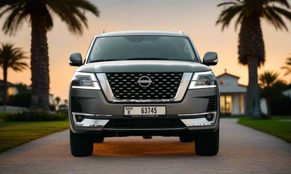 Rent Nissan Patrol 2024 Grey 63745E V6 or similar