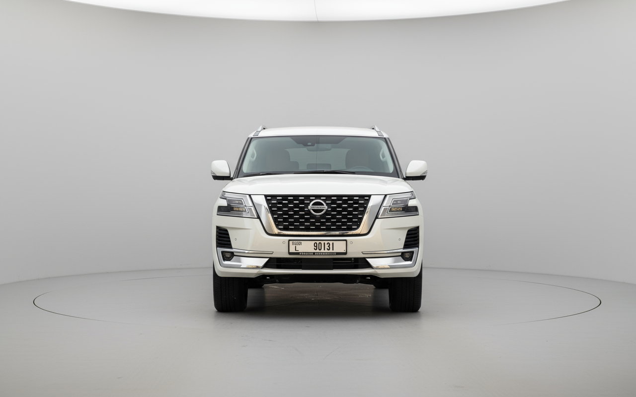 Rent Nissan Patrol 2024 White 90131L V6 or similar