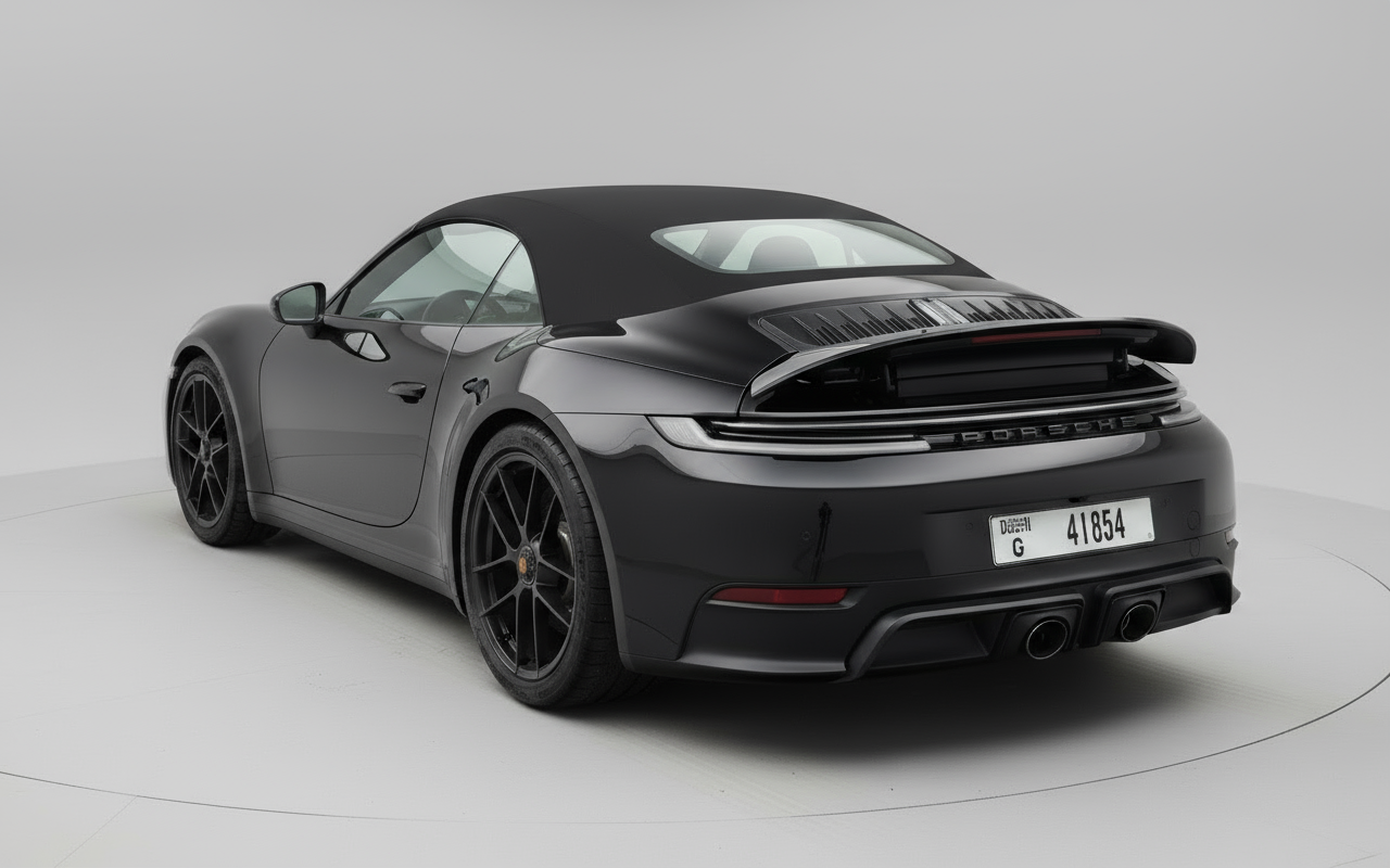 Rent Porsche GTS 911 Convertible 2025 Black 41854 G or similar
